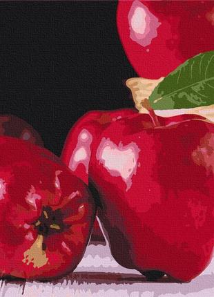 Картина за номерами натюрморт з яблуками 40*50 см artcraft 12005-ac