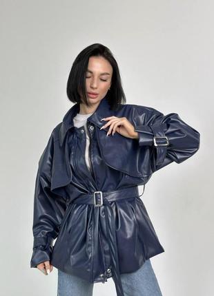 Мега распродаж! невероятная куртка из эко-кожи в стиле zara отличное качество 😍🥰4 фото