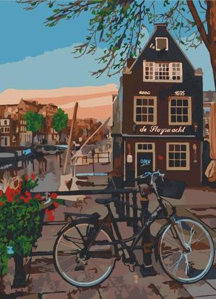 Картина за номерами кафе в амстердамі 40*50 см artcraft 10580-ac