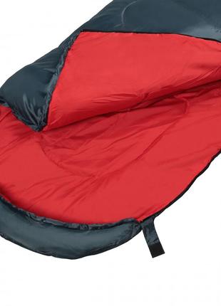 Спальный мешок (спальник) одеяло sportvida sv-cc0063 +2 ...+21°c r navy green/red7 фото