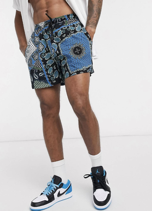Легкий літній костюм комплект віскоза із шорт + шведка гавайка теніска сорочка короткий рукав6 фото