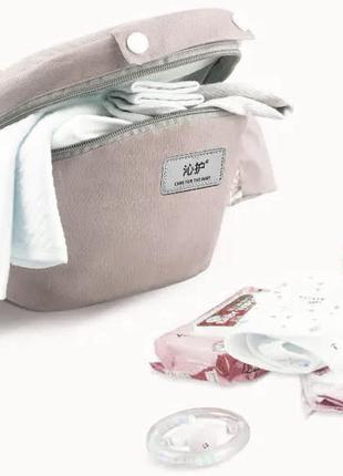 Хіпсит, ерго-рюкзак, кенгуру, перенесення baby carrier 6в1 рожева квітка (n-10120)4 фото