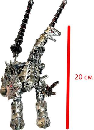 Трансформер cлог динобот transformers slog taiba ручна робота серій металевий 20 см n-11745 5