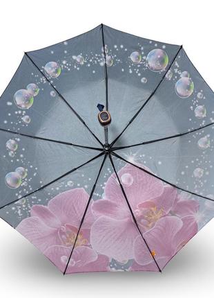 Женский зонт frei regen полуавтомат орхидея атлас #0908145 фото