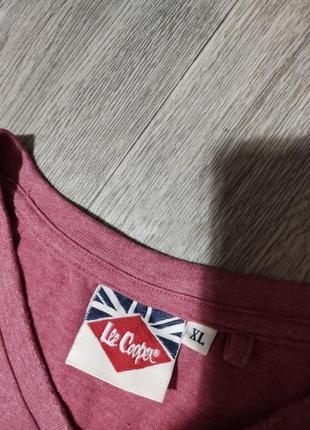 Мужская футболка / lee cooper / мужская одежда / чоловічий одяг /2 фото