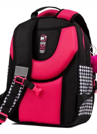 Рюкзак шкільний напівкаркасний yes cute s-91 38х29х13 см, 14 л, чорний (559586)4 фото
