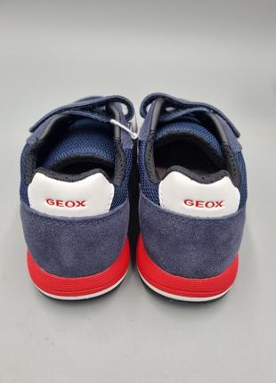 Кожаные кроссовки geox alben 30-313 фото