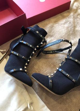 Туфли чулок valentino rockstud2 фото