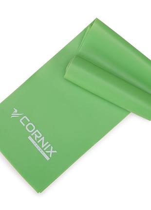 Лента-эспандер cornix flat band 200 х 15 cм для спорта и реабилитации 9 кг xr-0084
