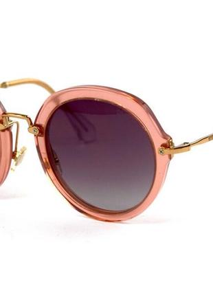 Женские очки miu miu 11868 miu miu с поляризацией 52-26-pink (o4ki-11868)