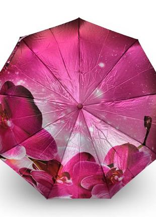 Женский зонт frei regen полуавтомат орхидея атлас #0908133 фото
