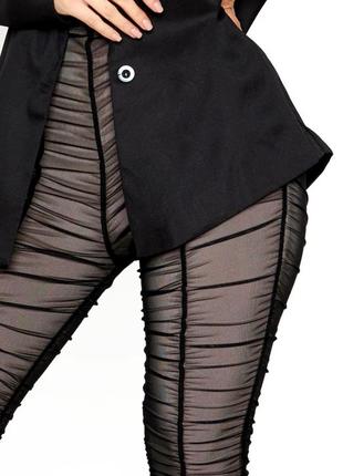 Лосіни, штани plt зі збіркою, розмір s (арт870)3 фото