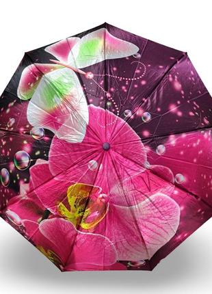Женский зонт frei regen полуавтомат орхидея атлас #0908113 фото