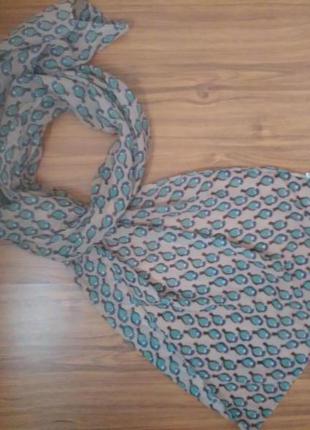 Шифоновий шарфик з пташками