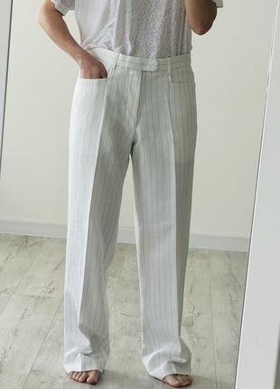 Брюки штаны палаццо zara в мужском стиле3 фото