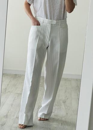 Брюки штаны палаццо zara в мужском стиле1 фото
