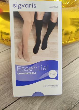 Компресійні гольфи sigvaris essential comfortable, кл.2, р.xs plus normal2 фото