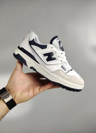 New balance 550 white navy