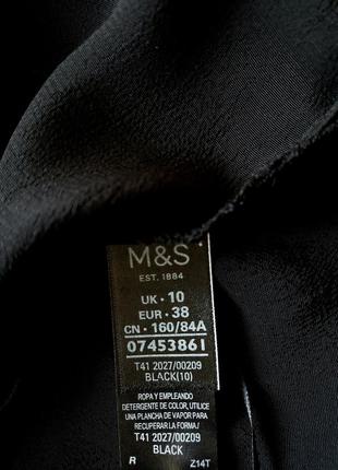 Натуральная 100 % вискоза удлиненная блуза marks and spencer7 фото