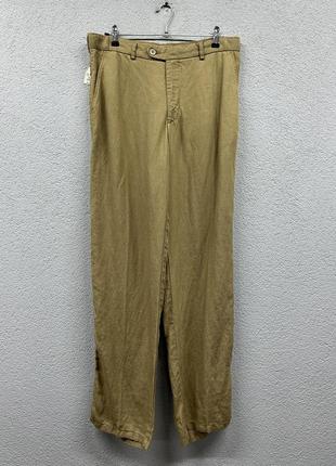 Штани брюки armani jeans льон 52 w36 нові