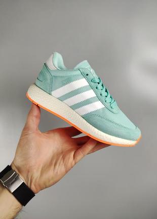 Adidas iniki turquoise orange