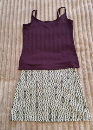 Юбка и майка