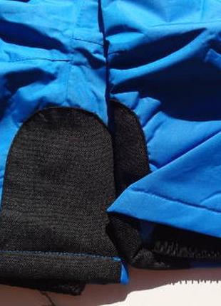 Lupilu. зимний полукомбинезон, штаны 86 - 92 размер. голубые.9 фото