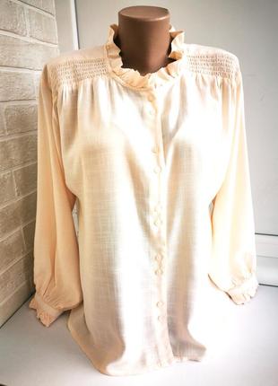 Красивая блуза большого размера из вискозы damart4 фото