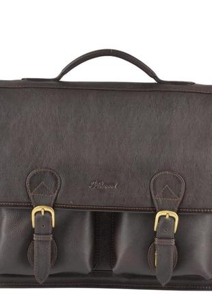 Портфель ashwood 8190 brown (коричневий)