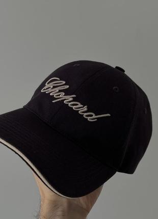 Chopard baseball cap geneve кепка бейсболка люкс премиум стильная редкая оригинал синий неви интересная ювелир1 фото