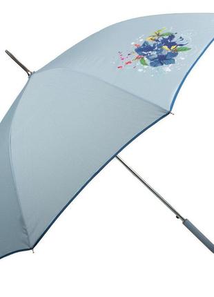Женский зонт-трость полуавтомат (z1621-4) 105 см airton голубой (2000001291870)