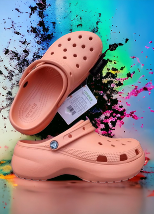 Сабо на платформе crocs classic platform