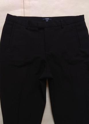 Классические черные штаны брюки со стрелками с высокой талией kiabi, 40 pазмер.2 фото