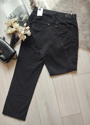 Прямые джинсы с высокой посадкой zara, 42р, оригинал7 фото