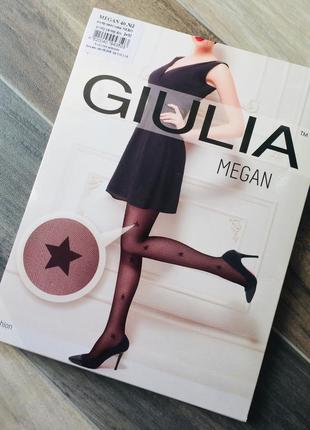 Колготки в сеточку со звездами giulia megan 40 den1 фото