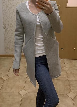 Неопреновий сірий піджак s2 фото