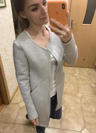 Неопреновий сірий піджак s5 фото