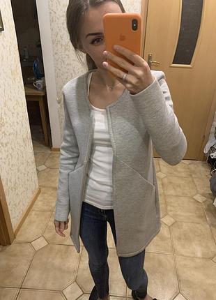 Неопреновий сірий піджак s6 фото