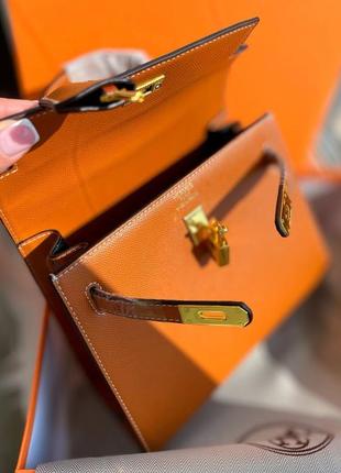 Сумочка в стилі hermes kelly2 фото