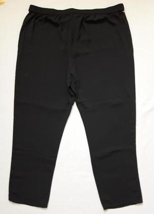 Мегаклассные чёрные брюки декорированные лампасами из страз супер батал dorothy perkins2 фото