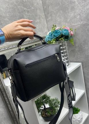 Натуральна замша. бордо — якісний клатч-валіза lady bags на два відділення з двома ременями (0268-1)10 фото