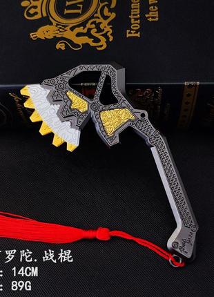 Брелок топор wraith kunai octane knife rampart 14см, металлическая реликвия модель оружия apex legends games1 фото