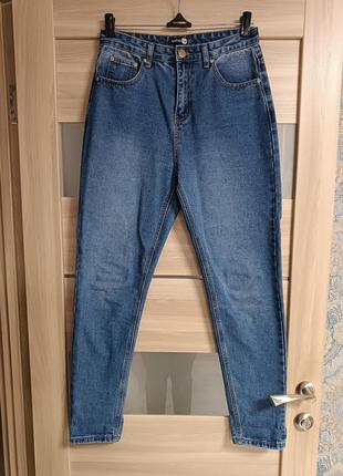 Стильні високі мом джинси6 фото