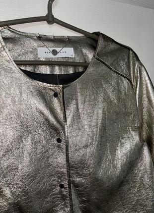 Куртка женская, кожзаменитель, пиджак, жакет распродаж3 фото
