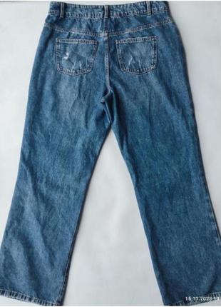 Широкие джинсы с высокой посадкой primark3 фото