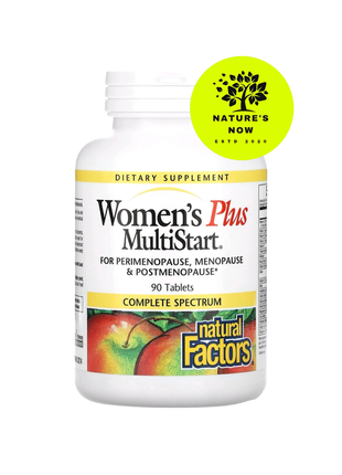 Natural factors мультистарт мультивітаміни для жінок — 90 таблеток/сша1 фото