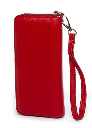 Женский кошелек кожаный classic dr. bond w38 red2 фото