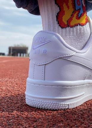 Nike air force 1 classic white premium4 фото