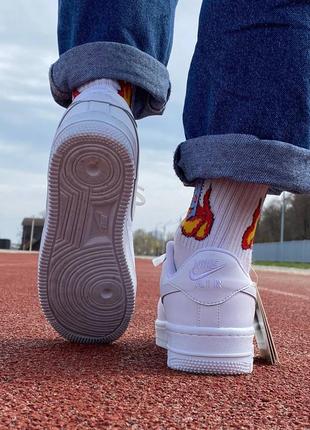 Nike air force 1 classic white premium5 фото