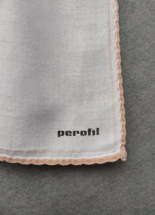 Винтажный батистовый носовой платок, платок с цветами perofil7 фото